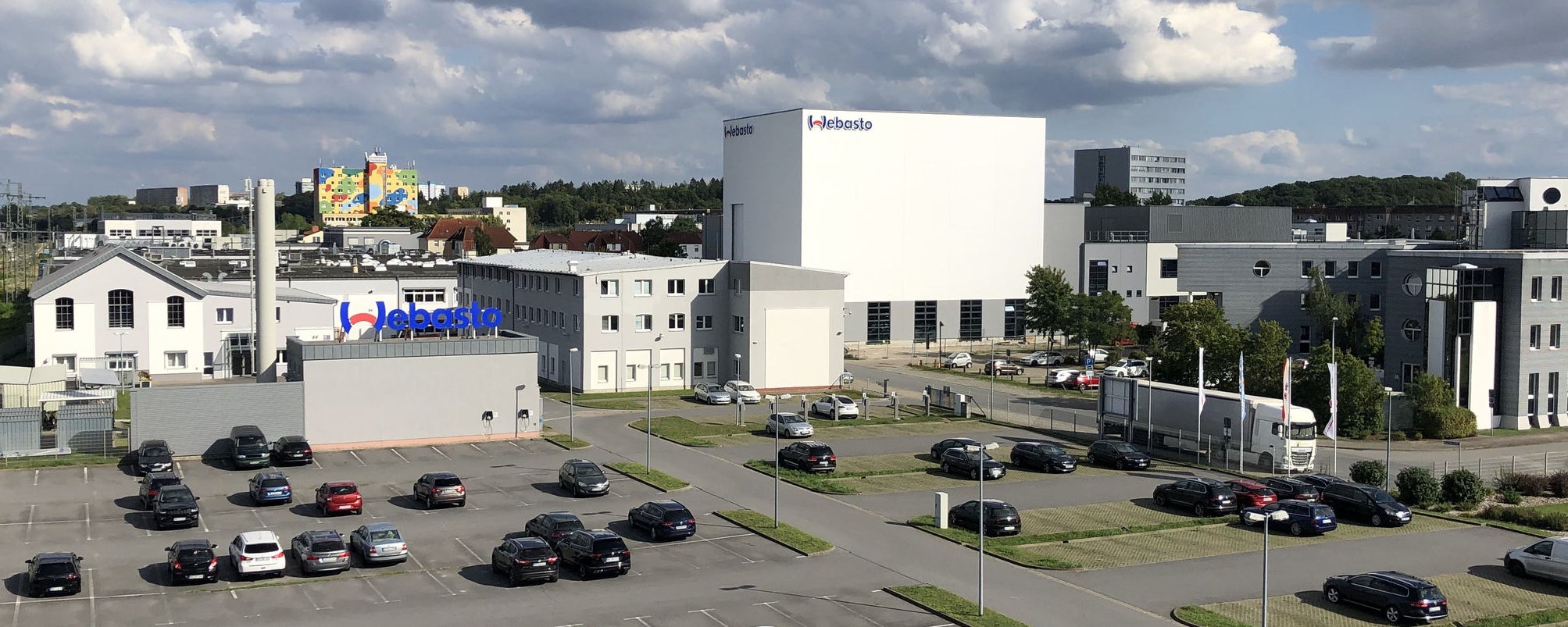 Webasto Logistic Warehouse in Neubrandenburg, Germany