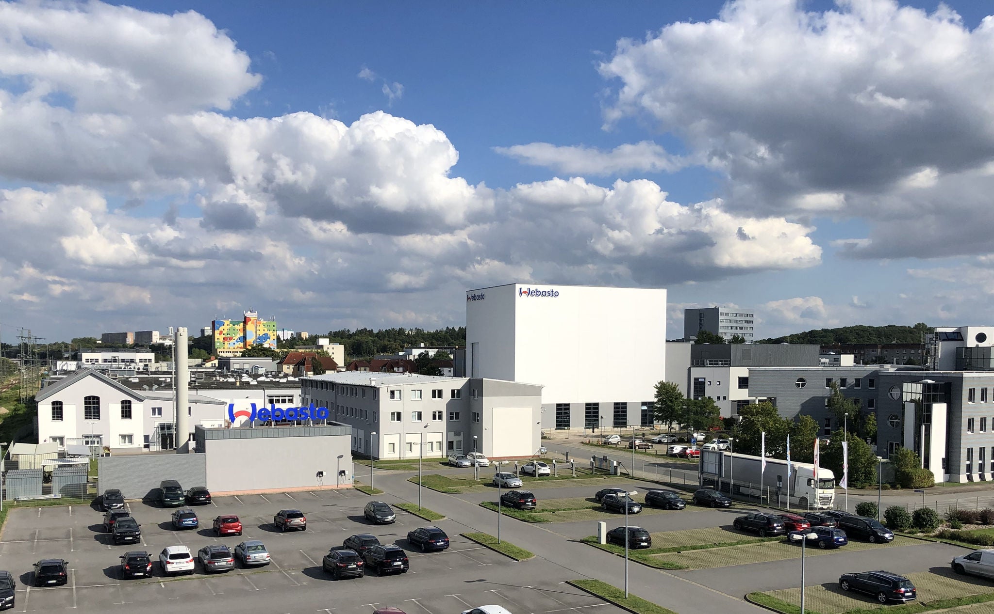 New warehouse logistics in Neubrandenburg, Germany