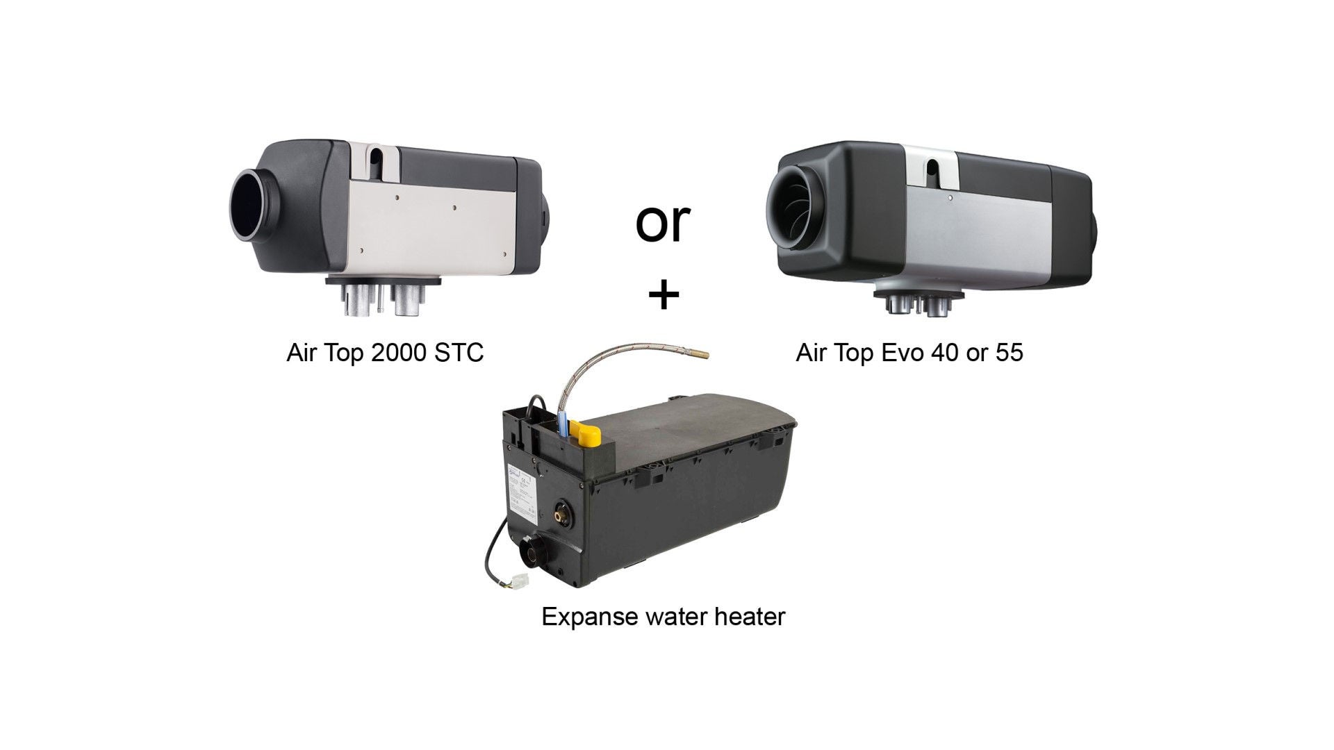 Overview of Webasto hybrid solutions