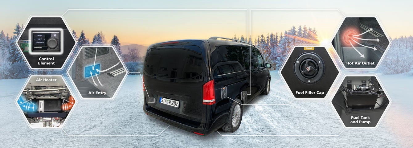 Webasto comercializa Range Plus, una calefacción interior para furgonetas  eléctricas