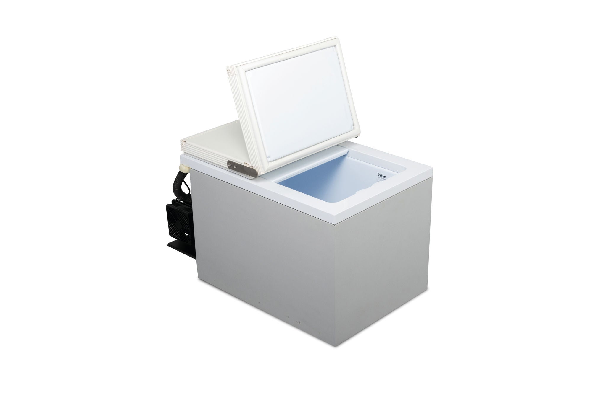 Product picture of BI 29 cooling box with classic door finishing and open lid